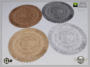 Sims 4 — Goho garden rugs by jomsims — Goho garden rugs