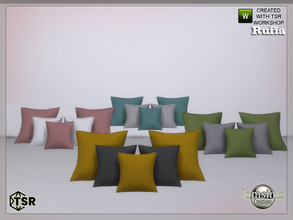 Sims 4 — Rufia bedroom cushions by jomsims — Rufia bedroom cushions