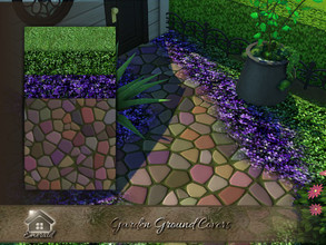 Sims 4 — Garden Ground Covers by Emerald — Add aromatic foliage to your garden with a perfect, evergreen ground cover.