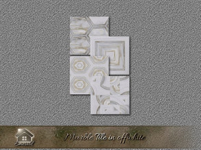Sims 4 — mrbtlofwht_flr2 by Emerald — Marble tile are extremely durable, stain resistant, and easy to maintenance.