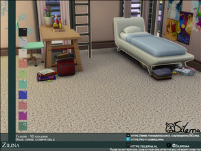 Sims 4 — Zilina by Silerna — - Basegame compatible - Floors - Carpet - 10 different colors - Please do not reupload,