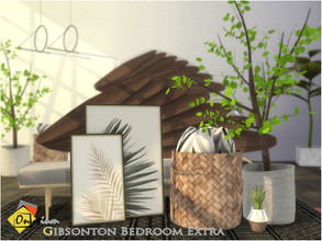 Sims 4 — Gibsonton Bedroom Extra by Onyxium — Onyxium@TSR Design Workshop Bedroom Collection | Belong To The 2022 Year