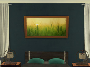 Sims 4 — Wheat in Sunrise Picture by Morrii — Wheat in sunrise picture
