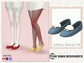 Sims 4 — Peas shoes / 76 by Arltos — 11 colors. HQ compatible.