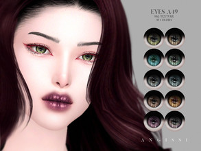 Sims 4 — EYES A49 by ANGISSI — *For all questions go here - angissi.tumblr.com Facepaint category 10 colors HQ compatible
