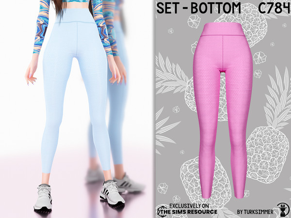 Sims 4 — Set-Bottom C784 by Daph's — 8 Swatches Compatible with HQ mod Works with all of skins Custom Thumbnail New Mesh
