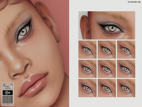 Sims 4 — Eyeliner | N67 by cosimetic — - It is suitable for Female - 10 Swatches. - Custom thumbnail. - You can find it