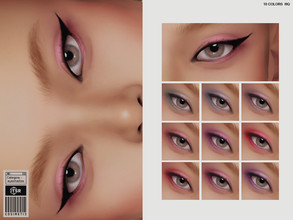 Sims 4 — Eyeshadow | N59 by cosimetic — - It is suitable for Female. ( Teen to elder ) - 10 swatches - You can find it in