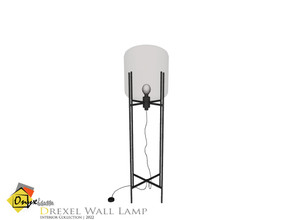 Sims 4 — Drexel Dome Floor Lamp by Onyxium — Onyxium@TSR Design Workshop Lighting Collection | Belong To The 2022 Year