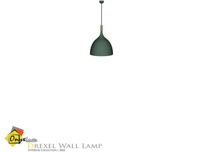 Sims 4 — Drexel Pendant Ceiling Lamp Short by Onyxium — Onyxium@TSR Design Workshop Lighting Collection | Belong To The