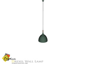 Sims 4 — Drexel Pendant Ceiling Lamp Medium by Onyxium — Onyxium@TSR Design Workshop Lighting Collection | Belong To The