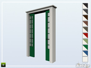 Sims 4 — Luton Arch Pocket Door Glass 2x1 by Mutske — Part of the constructionset Luton. Made by Mutske@TSR.