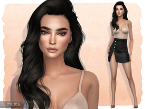 Sims 4 — Corina Rader by Jolea — If you want the Sim to look the same as in the pictures you need to download all the CC