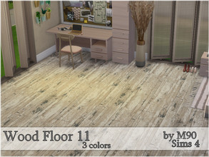 Sims 4 — Wood floor 11 by Mircia90 — Wood panels in 3 colors.