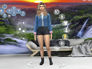 Sims 4 — Sunshine wiew CAS backround by Katherine_Crystal — Cute and chilling backround for your sims with beautiful