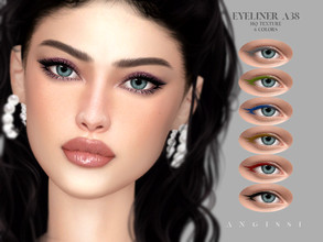 Sims 4 — Eyeliner A38 by ANGISSI — *For all questions go here - angissi.tumblr.com *6 colors *HQ compatible *Female