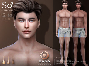 Sims 4 — Naturel male skintones by S-Club — Heyhey! We are very happy to presend you our new skintones, this time we work