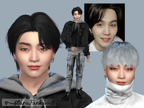 Sims 4 — Suga - Min Yoongi - BTS (request) by starafanka — DOWNLOAD EVERYTHING IF YOU WANT THE SIM TO BE THE SAME AS IN