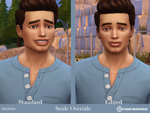 Sims 4 — Smile Override by MSQSIMS — This mod prevents the Sims from smiling very much when they are happy. When Sims