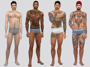 Sims 4 — Men Plain Briefs by McLayneSims — TSR EXCLUSIVE Standalone item 6 Swatches MESH by Me NO RECOLORING Please don't