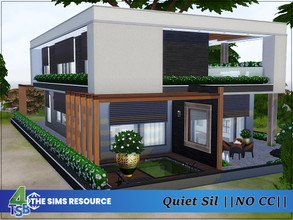 Sims 4 — Quiet Sil by Bozena — The house is located in the Windenburg. Lot: 30 x 20 Value: $ 122 576 Lot type: