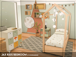 Sims 4 — Jax Kids Bedroom (TSR only CC) by xogerardine — Cute kids bedroom.