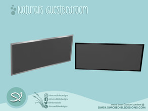 Sims 4 — Naturalis Guest bedroom TV by SIMcredible! — by SIMcredibledesigns.com available at TSR 2 colors variations