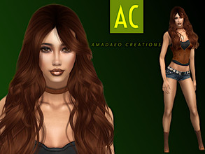 Sims 4 — Brandi Copeland by Amadaeo1969 — Young Adult Female Traits -Outgoing -Neat -Active Aspiration -Friend of the