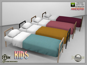 Sims 4 — Anders kids bed by jomsims — Anders kids bed