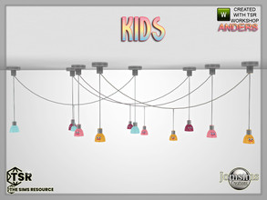 Sims 4 — Anders kids ceiling light by jomsims — Anders kids ceiling light