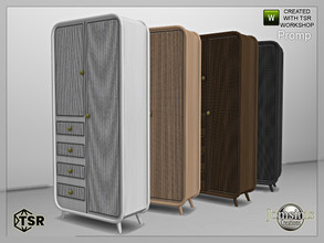Sims 4 — Promp bedroom dresser by jomsims — Promp bedroom dresser