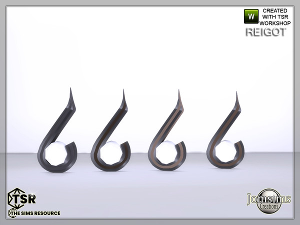 Sims 4 — Reigot bedroom table lamp by jomsims — Reigot bedroom table lamp