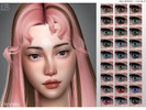 Sims 4 — LMCS Eyes N50 by Lisaminicatsims — -New Mesh -Face Paint category -HQ comatble -27 swatches -All Skin