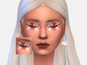 Sims 4 — Butterfly Effect Eyeliner by Sagittariah — base game compatible 2 swatch properly tagged enabled for all occults