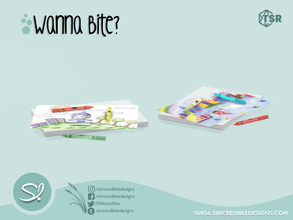 Sims 4 — Wanna Bite drawings by SIMcredible! — by SIMcredibledesigns.com available at TSR 2 variations