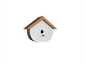 Sims 4 — MDO Birdhouse by Angela — Modern Dreams Outdoor Birdhouse, Decorative only!