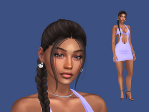 Sims 4 — Nikki Ruiz by EmmaGRT — Amadaeo recently challenged me to make a #nomakeupchallenge Sim, and this is what I came
