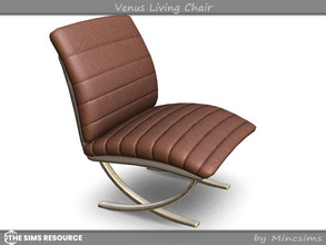 Sims 4 — Venus Living Chair by Mincsims — Basegame Compatible 5 swatches