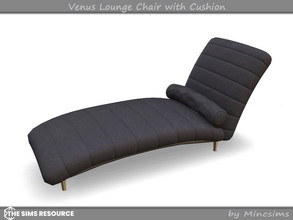 Sims 4 — Venus Lounge Chair with Cushion by Mincsims — Basegame Compatible 5 swatches