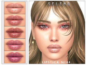 Sims 4 — Lipstick N144 by Seleng — The lipstick has 12 colours and HQ compatible. Allowed for teen, young adult, adult