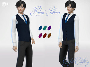 Sims 4 — Hatori Sohma by Garfiel — - 6 colours - Everyday, party, formal - Base game compatible - HQ compatible -