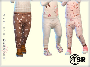 Sims 4 — Pants Toddler by bukovka — Pants for toddlers of both sexes, boys and girls. Installed autonomously, 3 color