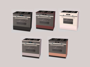 Sims 4 — Kitchen Jacey Stove by ung999 — Kitchen Jacey Stove Color Options : 5