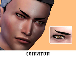 Sims 4 — Xigbar Eyebrows Kingdom Hearts by comaron — found in: Eyebrows