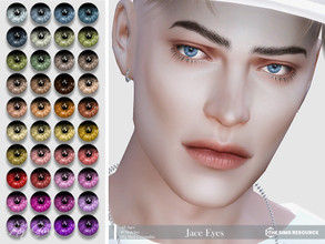 Sims 4 — Jace Eyes by MSQSIMS — These eyes are available in 40 swatches + Custom swatch thumbnails It is suitable for