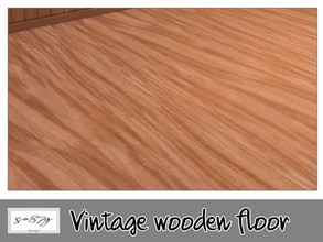 Sims 4 — Vintage wooden floor BGC by so87g — cost: 10$, 5 color, you can find it in floor - wood NEW features of the