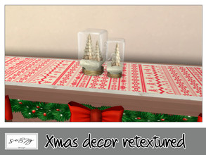 Sims 4 — Xmas decor by so87g — cost: 50$, you can find it in decor - misc NEW features of the object: Ambience 3 All my