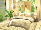 Sims 4 — Paradiso Bedroom - CC  by Flubs79 — here is a cozy and tropical bedroom for your Sims the size of the room is 6