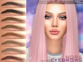 Sims 4 — Nora Eyebrows N150 by MagicHand — Natural brows in 13 colors - HQ Compatible. Preview - CAS thumbnail Pictures