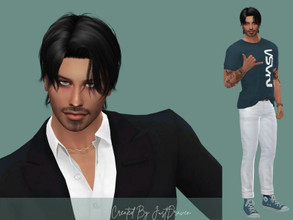 Sims 4 — Andre Weston by Draven298 — Download all requiered CC to have Sim look the same as in the photos.. With External